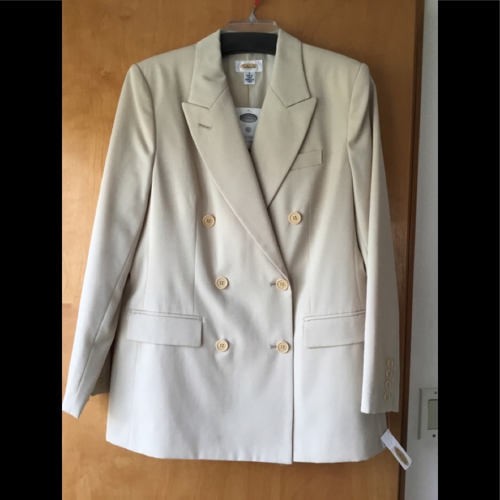 NWT Talbots Beige Blazer 8